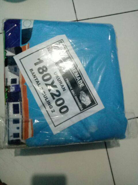 Sprei Motif Viola Black