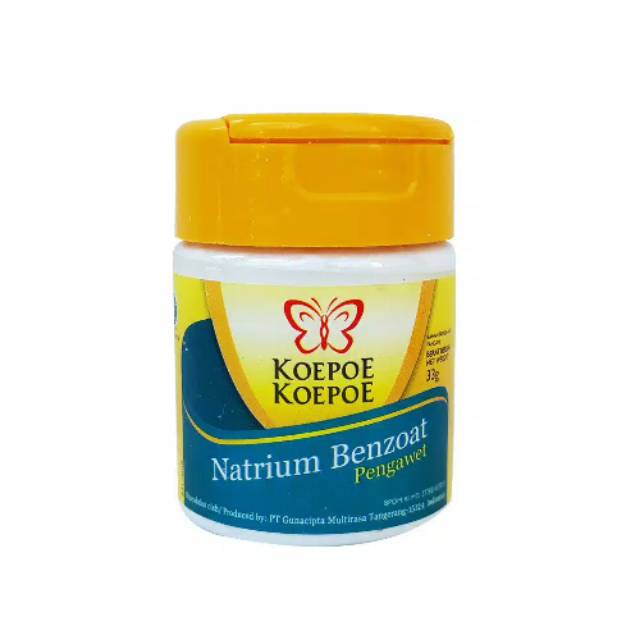 

KoepoeKoepoe Natruim Benzoat 33 gr