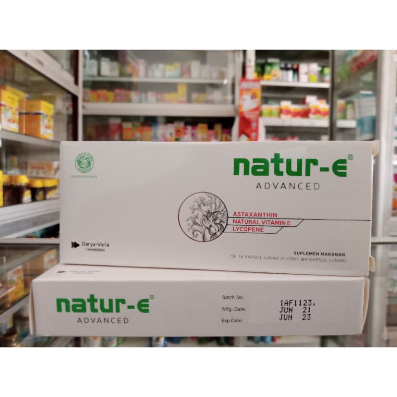 Natur-E Advanced 16 Kapsul | 4 Strip @4 Kapsul - ED 05/2025