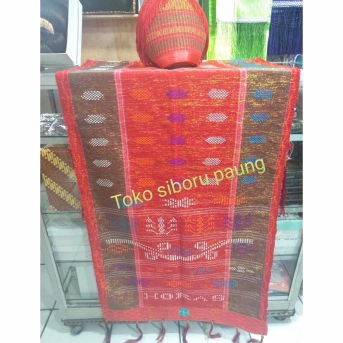 Promo Ulos Sadum Merah Sisi Coklat