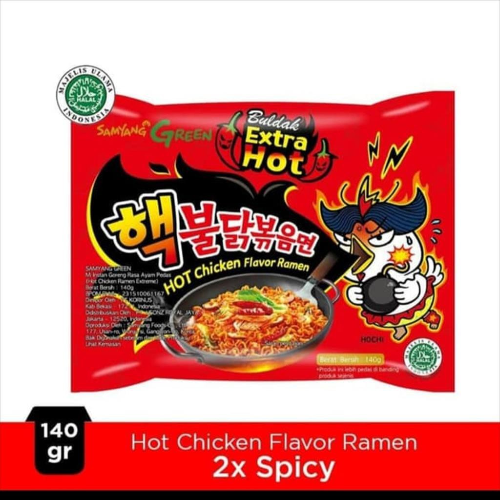 

Samyang Buldak Extra Hot Chicken Ramen 140Gr