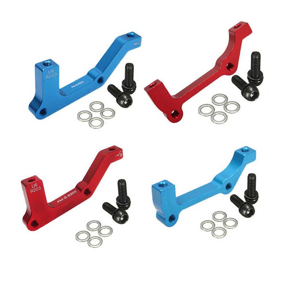 Rebuy Disc Brake Adapter MTB Post Mount Rotor Bagian Sepeda Paduan Aluminium 180 /203mm Adaptor Rem