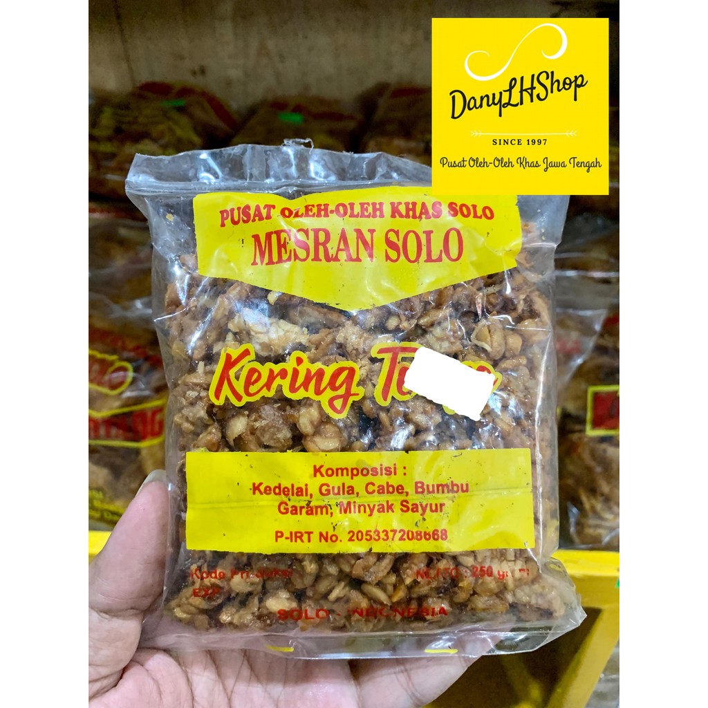 

Kering Tempe Mesran Solo 250 gram