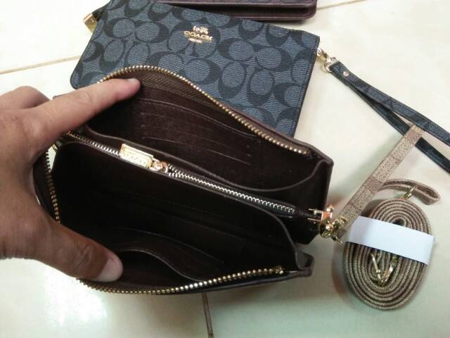 Dompet resleting panjang import