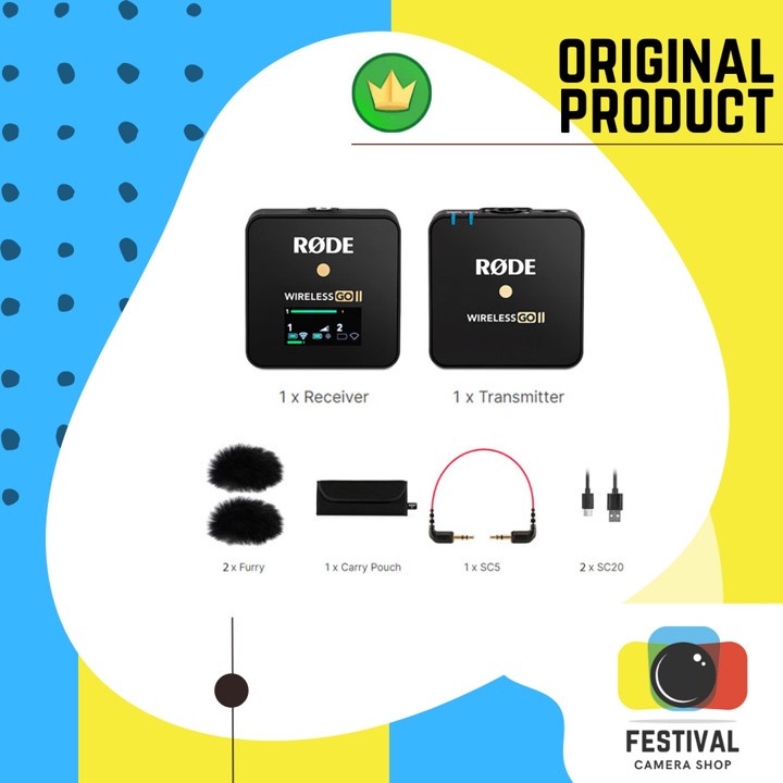 Rode Wireless GO II Single Wireless Microphone System