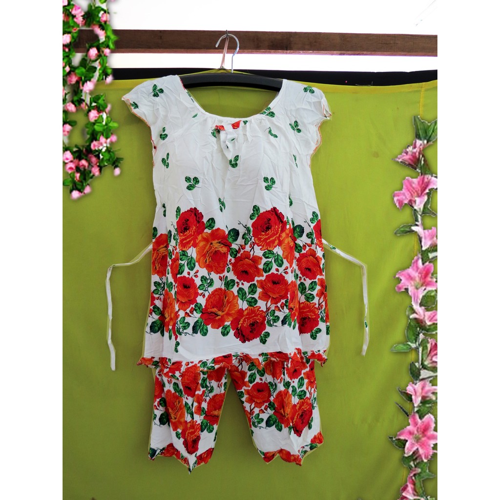 SETELAN BINTANG KENCANA C-387 / SETELAN BATIK / SETELAN DASTER / BABYDOLL BATIK