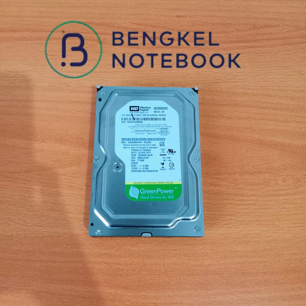 Hardisk HDD PC WD 320Gb 320 GB SATA III 3.5&quot;