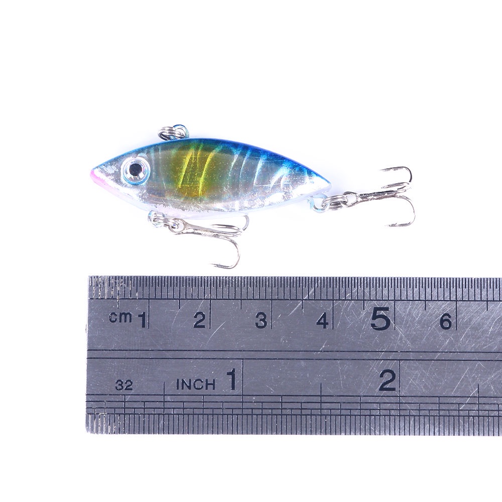 HENGJIA 5pcs Mini fishing Lures Wobblers fishing tackle 4CM-2.7G fishing Bait vibration Hard bait for fishing Artificial Baits accessories