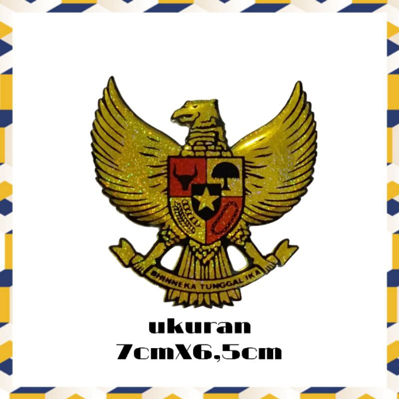 stiker cutting timbul sticker nyala setiker motor lambang garuda murah berkualitas G01
