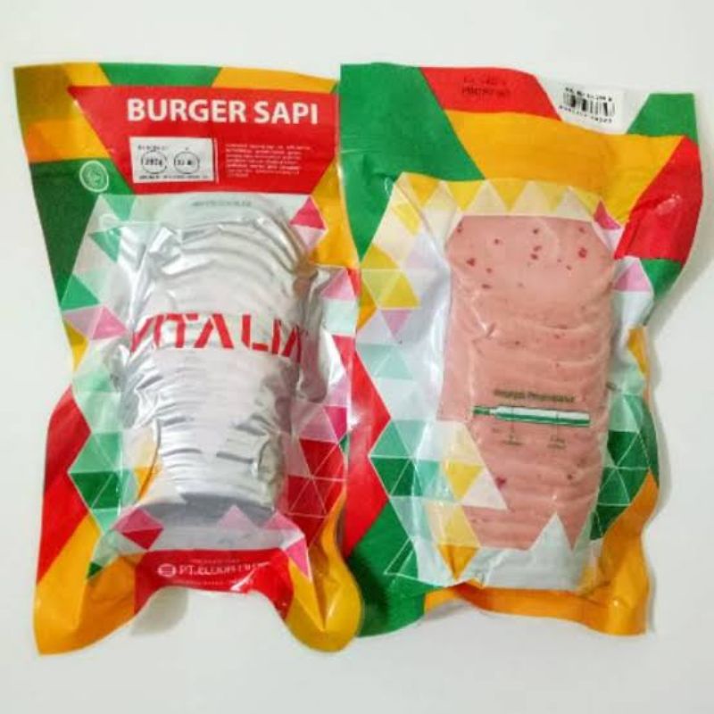 

Burger sapi Vitalia isi 20