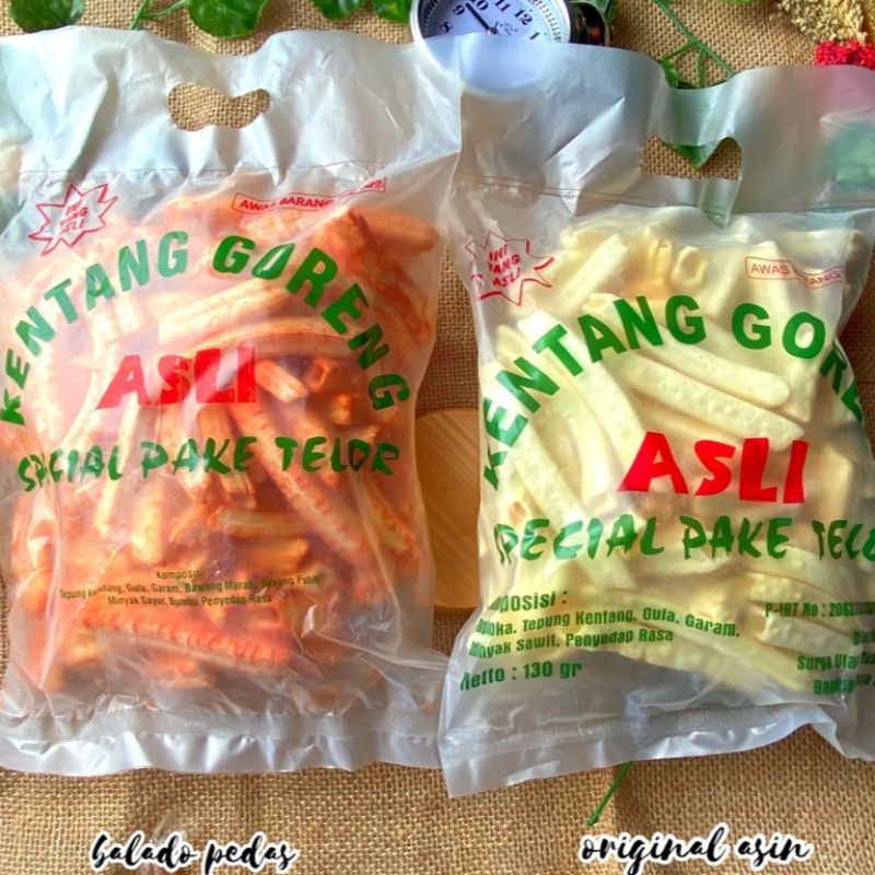 

Stik Kentang/Cemilan Viral/Pedas/Asin/150Gram/300Gram