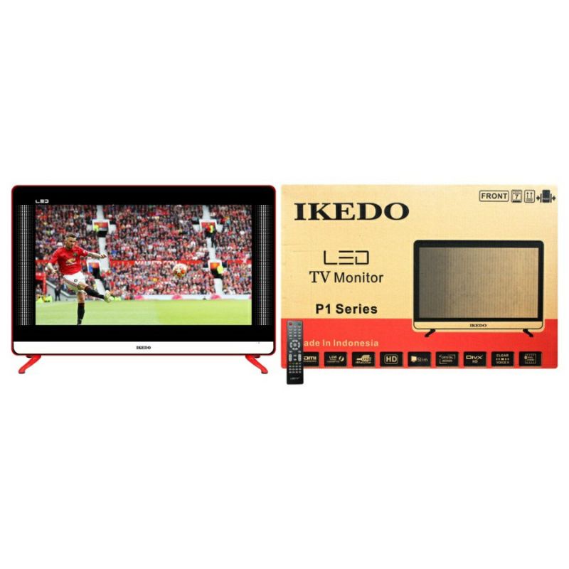 LED MONITOR TV IKEDO 19 INCI WIDE, LED TV 19 INCI IKEDO WIDE, LED MONITOR 19 INCI WIDE IKEDO