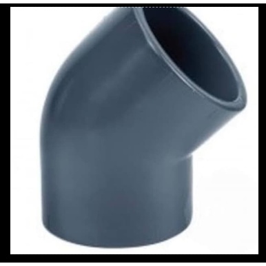 Knee 45° 1" pvc aw rucika