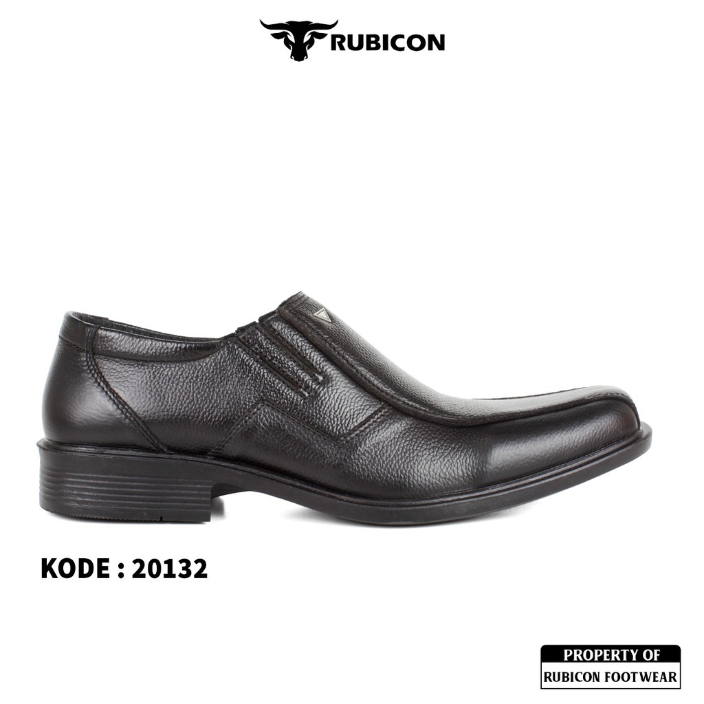 SEPATU PANTOFEL PRIA RUBICON TALI SEPATU FORMAL KERJA KANTORAN KULIT ASLI HARGA TERJANGKAU 39-43