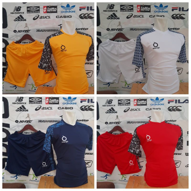 Setelan Futsal Kaos Bola Jersey Baju Olahraga team