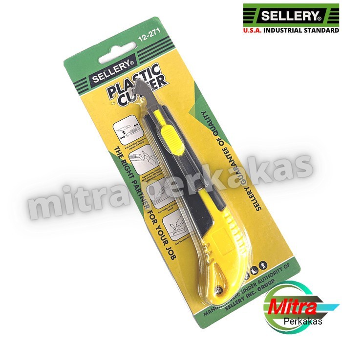 

Terlaris Sellery 12-271 Plastic Cutter - Cutter Akrilik Acrylic Pisau Potong Murah