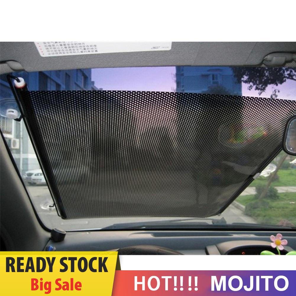 MOJITO Car 40cm x 60cm Auto Retractable Side Window Car Sun Shade Curtain