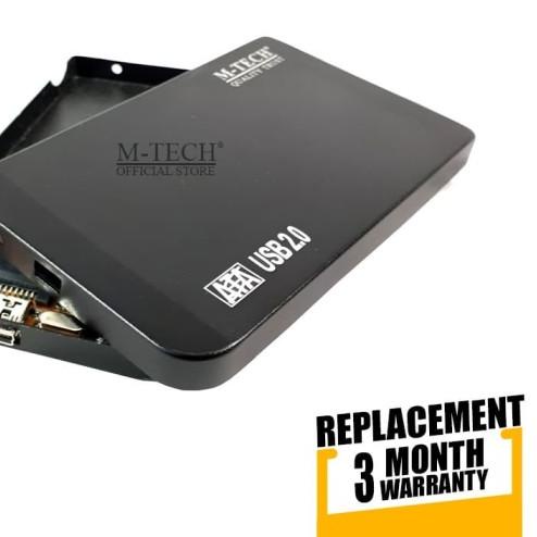 M-Tech Original Casing Hardisk External 2,5 Sata Color HDD Case ATA