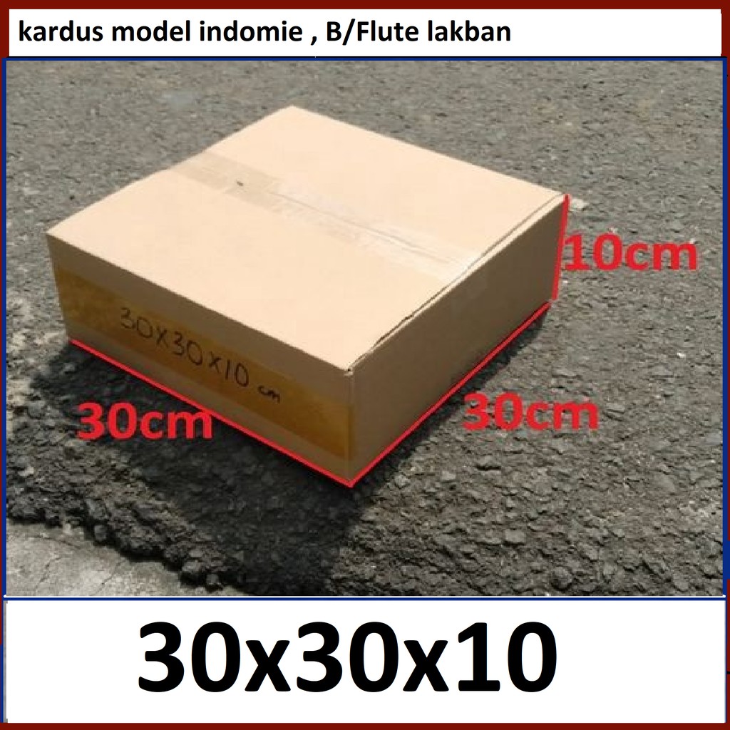 Kardus 30x30x10 cm IND