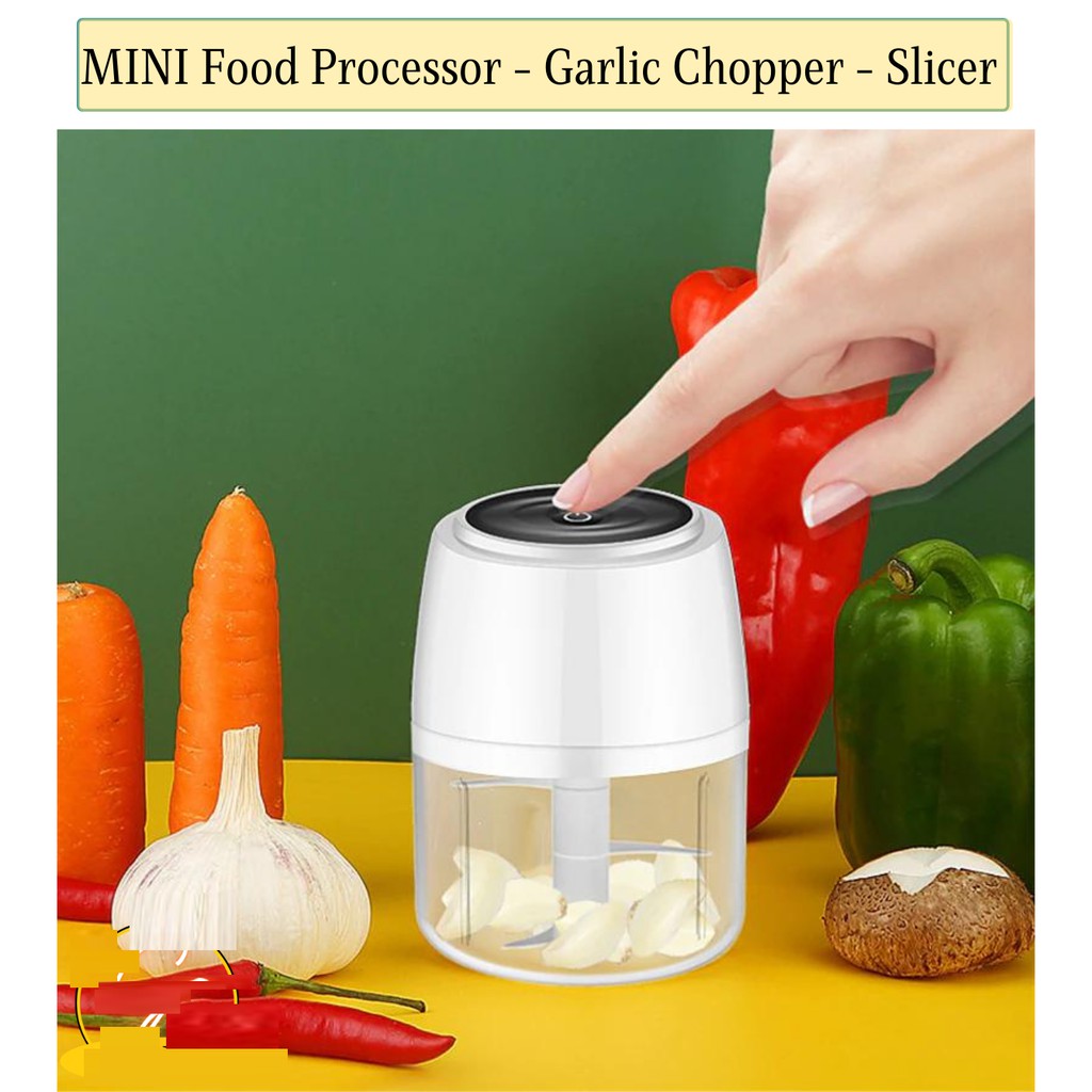 Jual Mini Blender Elektrik Otomatis Meat Grinder, Garlic Machine
