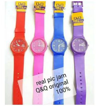 HOT SALE!! JAM TANGAN ANTI AIR Q&amp;Q JELLY DRINK STRAP RUBBER