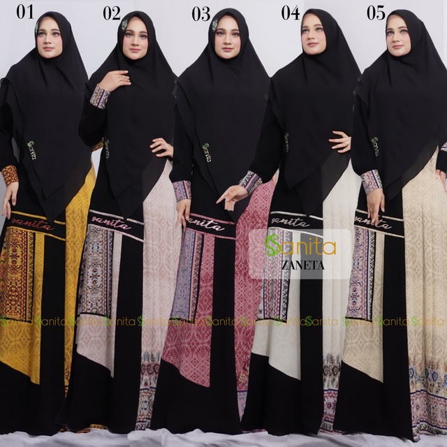 Gamis ZANETA Original by SANITA