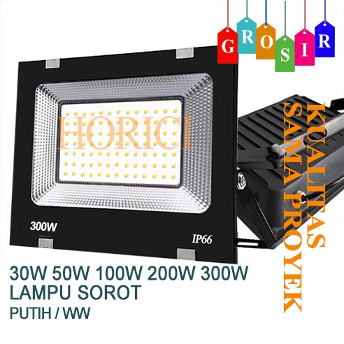 Lampu Sorot SMD 50W, outdoor flood light kap sorot