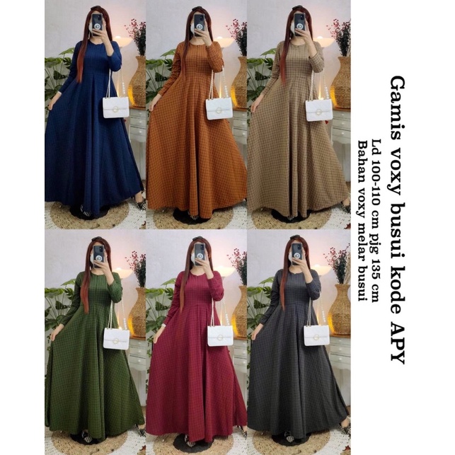 Gamis voxy busui kode APY