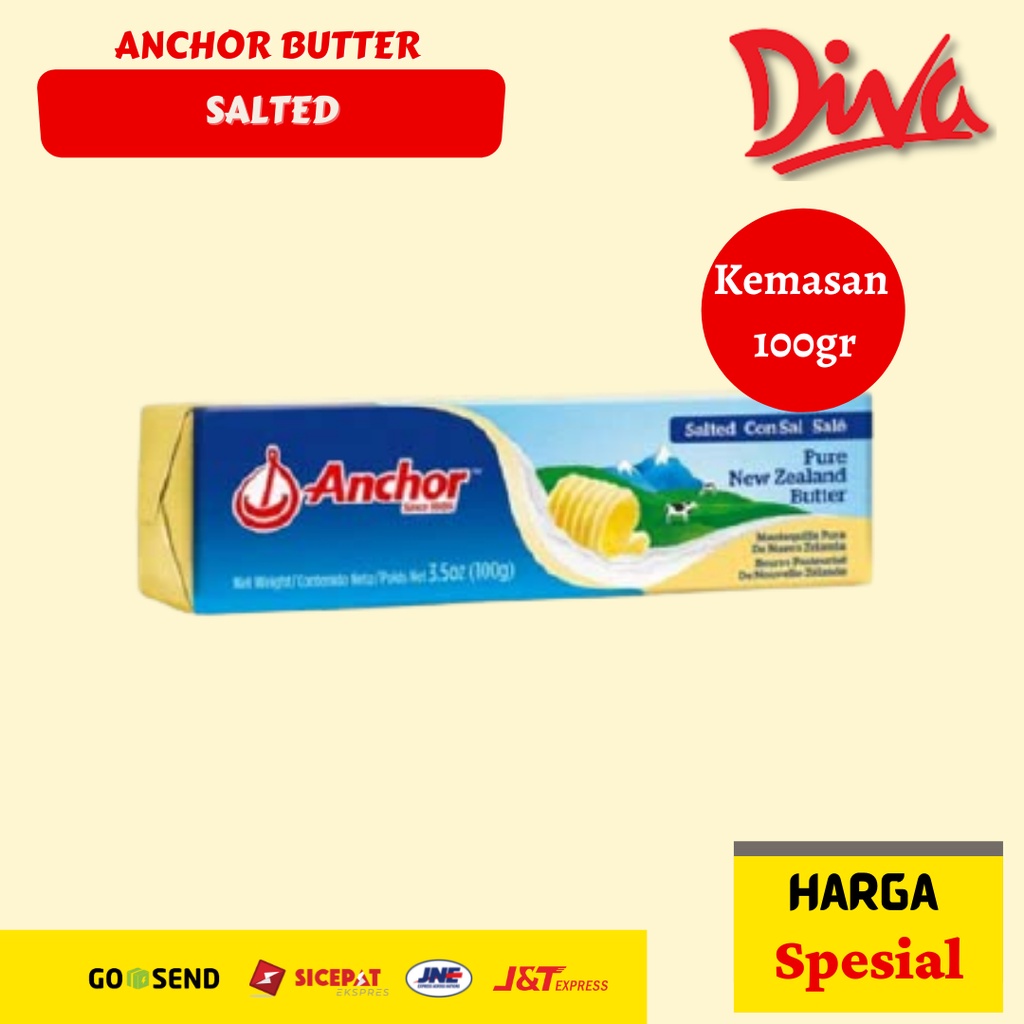 [100gr[ Anchor Butter Salted / Butter SALTED kemasan kecil