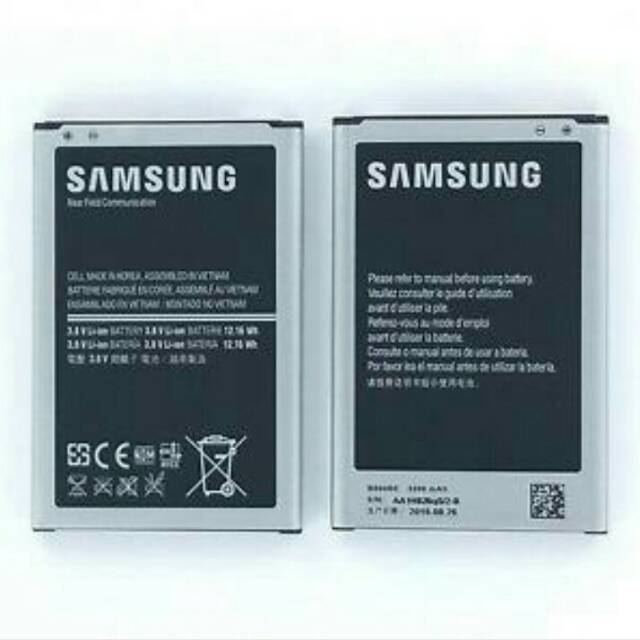 Baterai Ori T8 Samsung Galaxy Note 3/ N9000