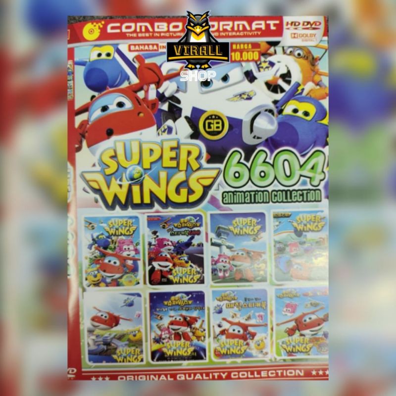 KASET KARTUN ANAK "SUPER WINGS 6604 "