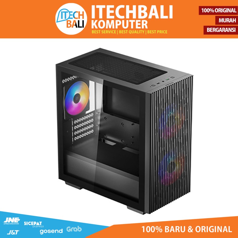 Casing DEEPCOOL Matrexx 40 3FS Free 3 Fan Tempered Glass m-ATX