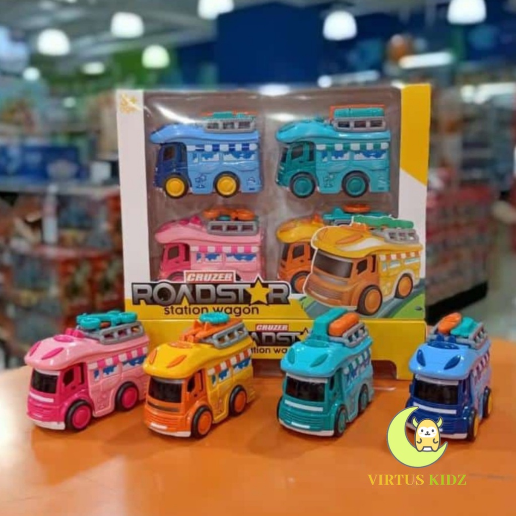 Mainan Mobil Anak Roadstar Station Wagon / Mainan Kereta Stasiun Anak