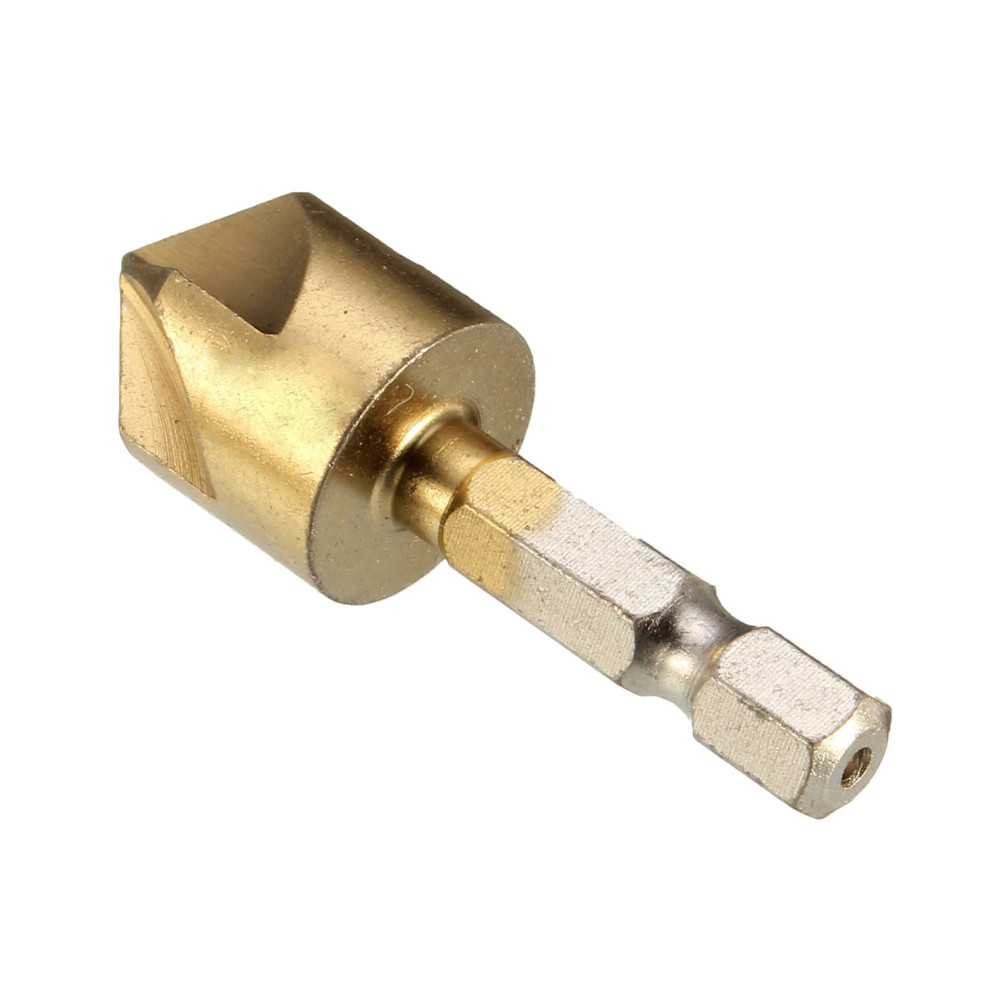 Mata Bor 6 pcs 6-19mm Drill Bit Countersink Plat Kayu Alumunium HSS- BT3