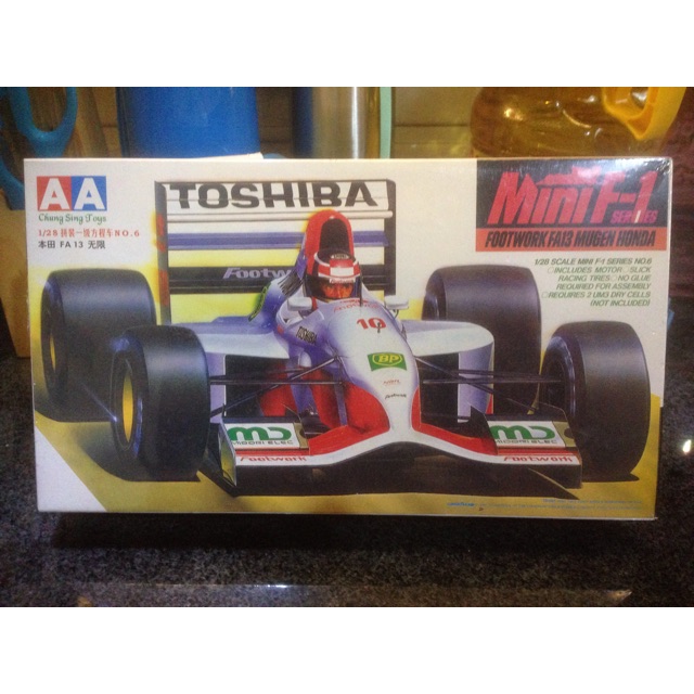 Tamiya AA mini 4wd mini f-1 f1 formula 1 footwork fa13 mugen honda
