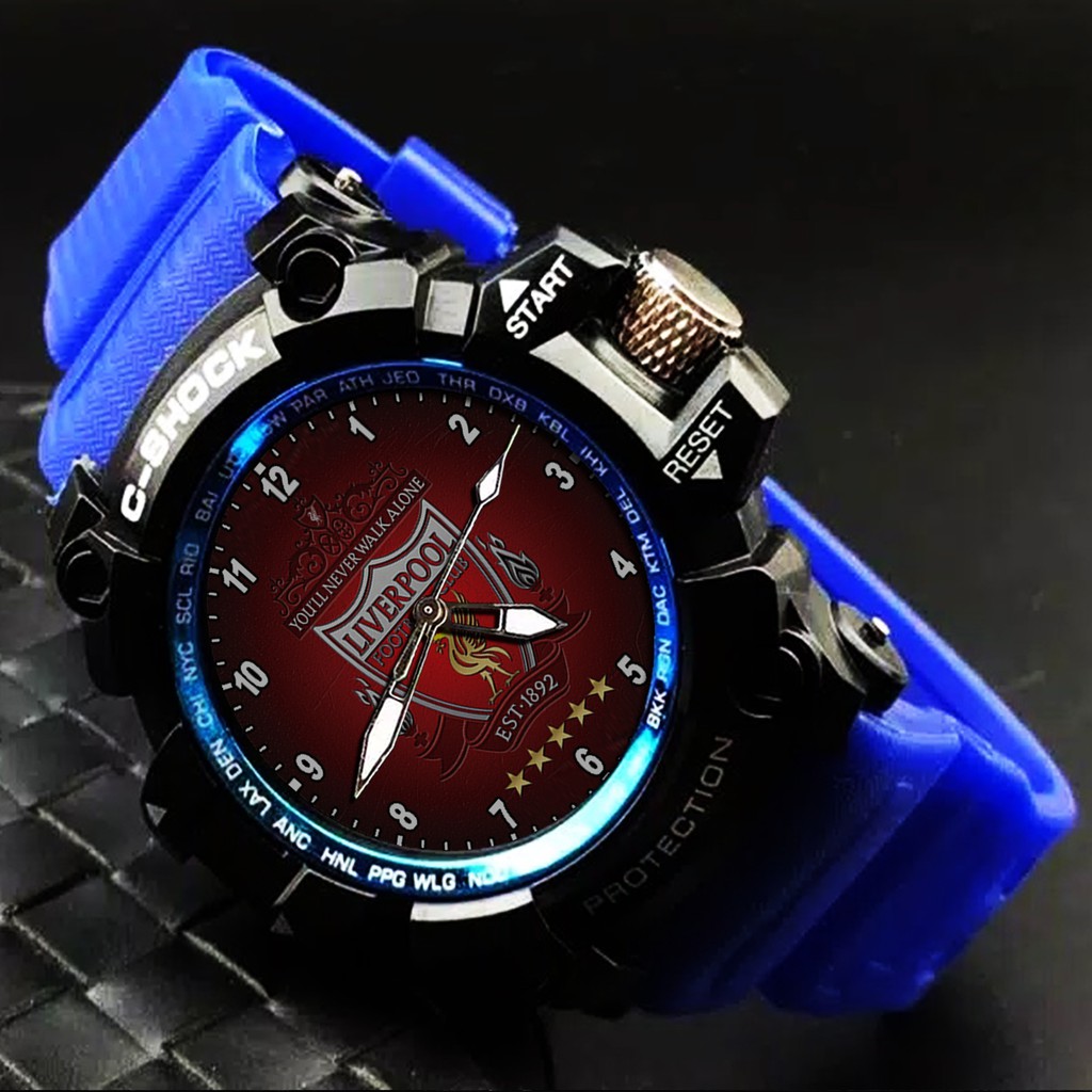 (EXCLUSIVE) JAM TANGAN LIVERPOOL 3 (STRAP WARNA)