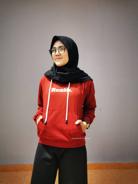 Humble Hoodie || Sweater Hoodie wanita #HH