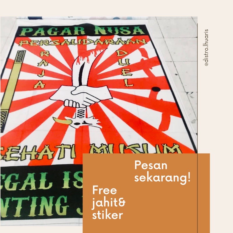 Cetak Giant Flag &Mini flag Custom all Komunitas