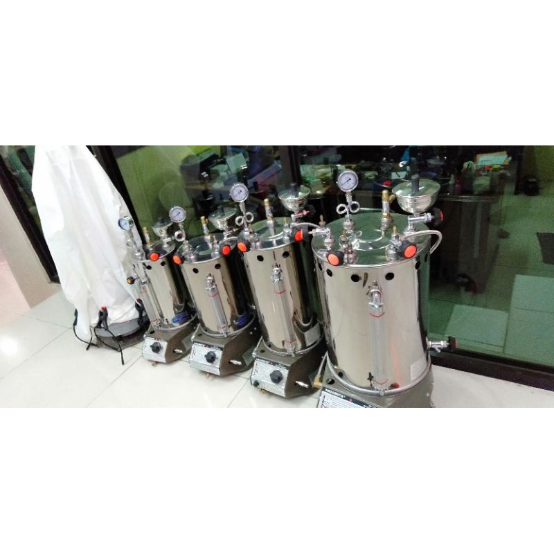 SETRIKA UAP BOILER NAGAMOTO KAPASITAS 25 LITER