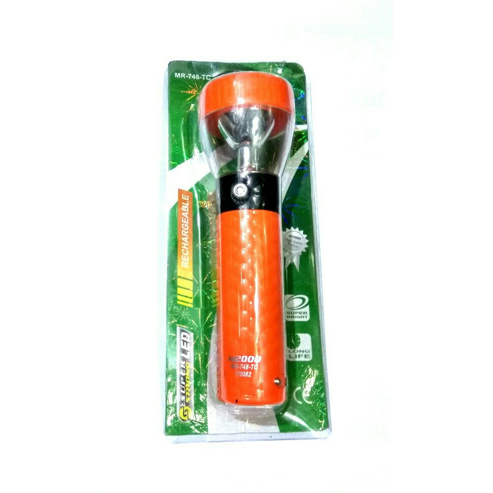 Unik Senter Multifungsi Lampu Emergency Led FlashLight M2000 Berkualitas