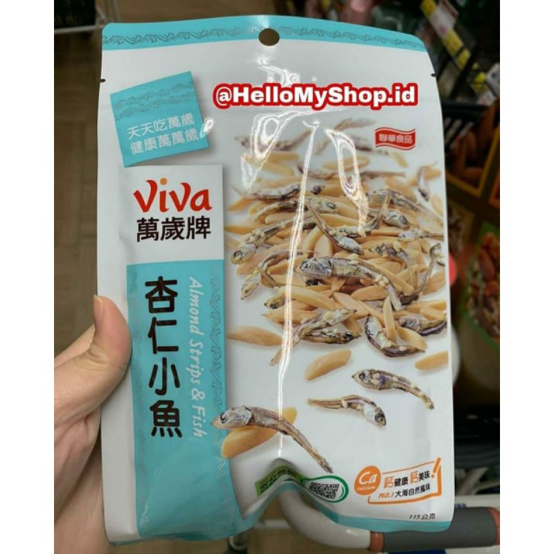

Viva almond strips and fish
