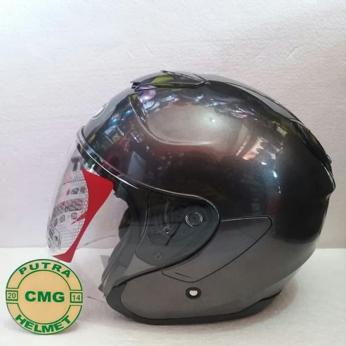 HELM KYT KYOTO ABU GUNMETAL