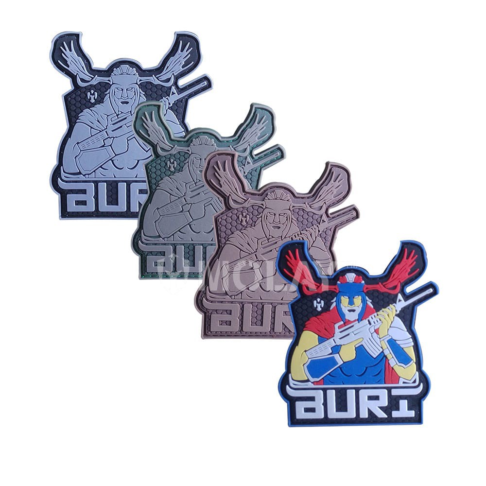 

MOLAY Viking God BURI PVC Patch