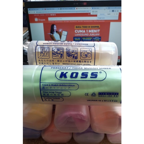 Kanebo Lap Serbaguna Daya Serap Tinggi Kanebo KOSS