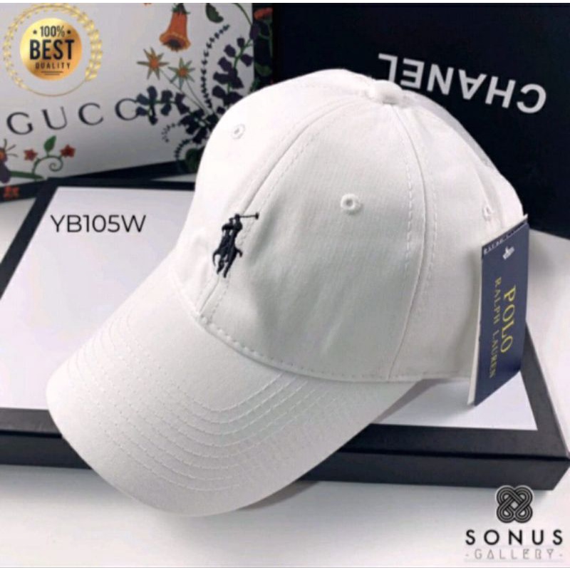 Topi Baseball Pria Wanita Bordir Polo High Quality