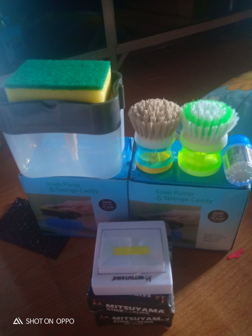 Sikat Pembersih Panci / Sikat Pembersih Unik / Sikat Pembersih Praktis