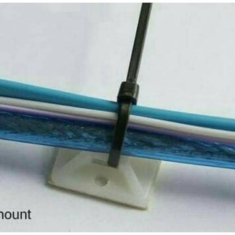 Cable Tie Mount / Pengikat Kabel Ties