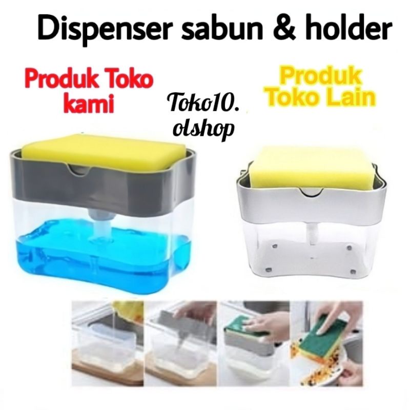 Tempat Sabun Cuci Piring / Dispenser Sabun Cuci Piring ⭐ Toko10⭐