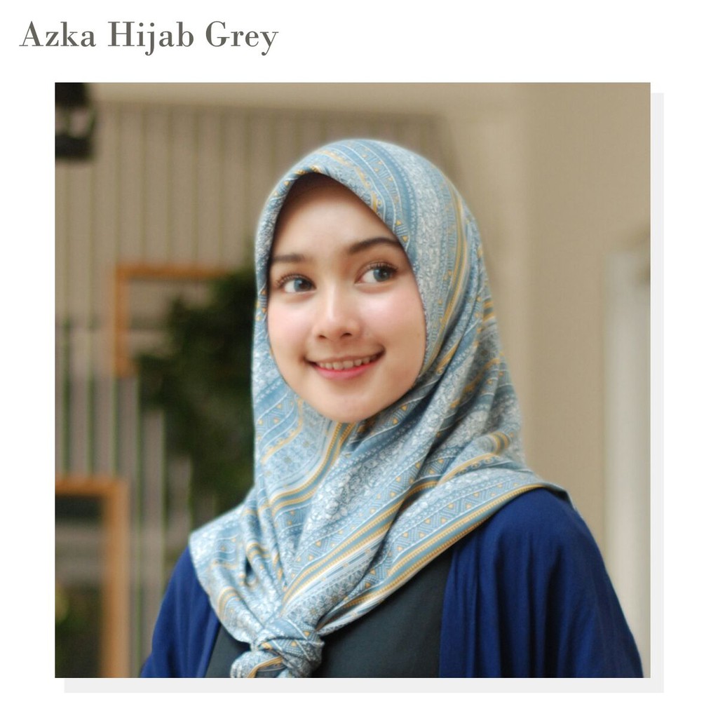 AZKA HIJAB GREY