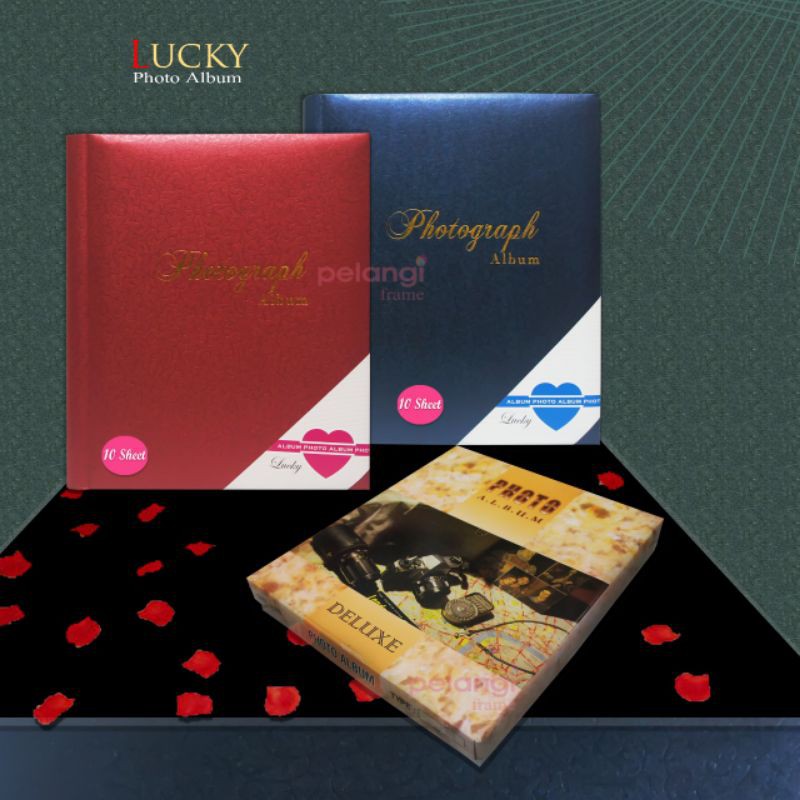 album foto magnetik 3R - 10R (isi 10sheet)